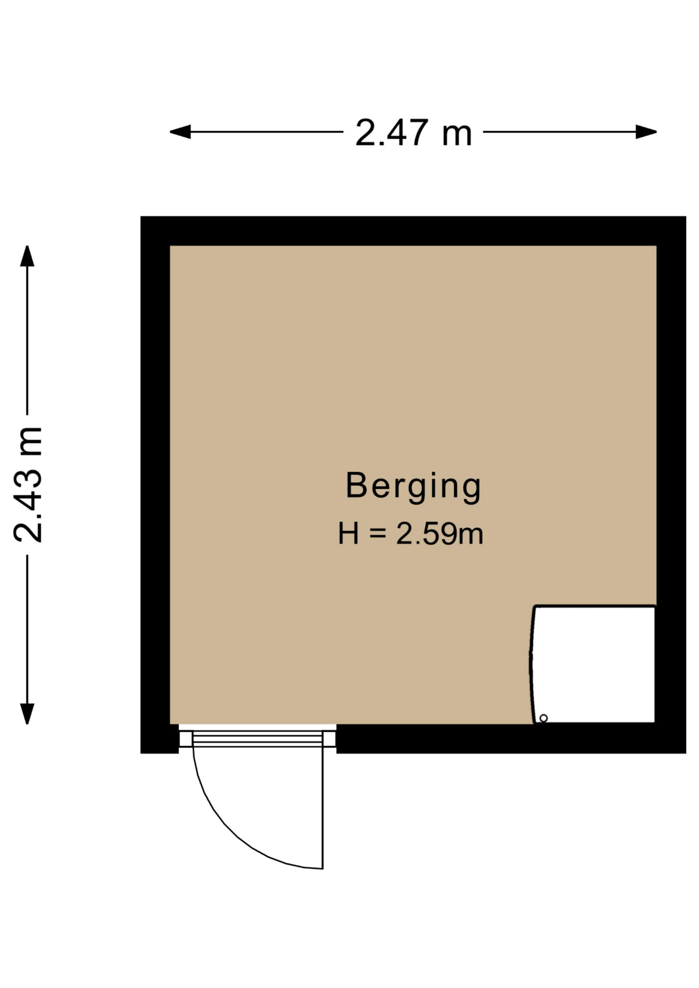 Hofstede 174 - 8212 WL - lelystad-plattegrond-4